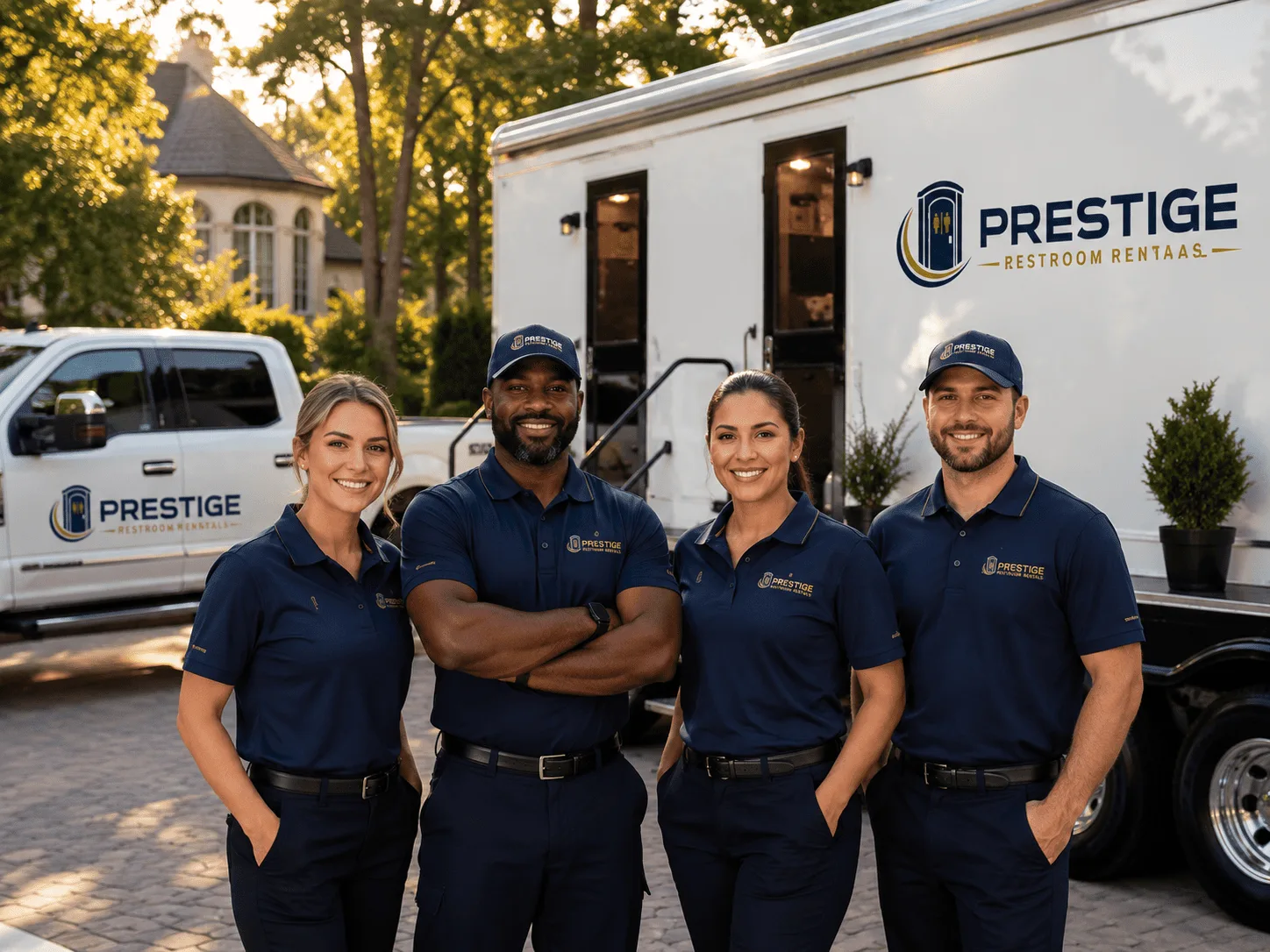 Trusted Luxury Portable Restrooms company in Mcgrady, NC